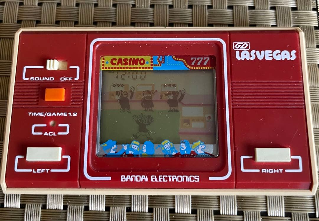 バンダイエレクトロニクス　LCD GAME DIGITAL ラスベガス