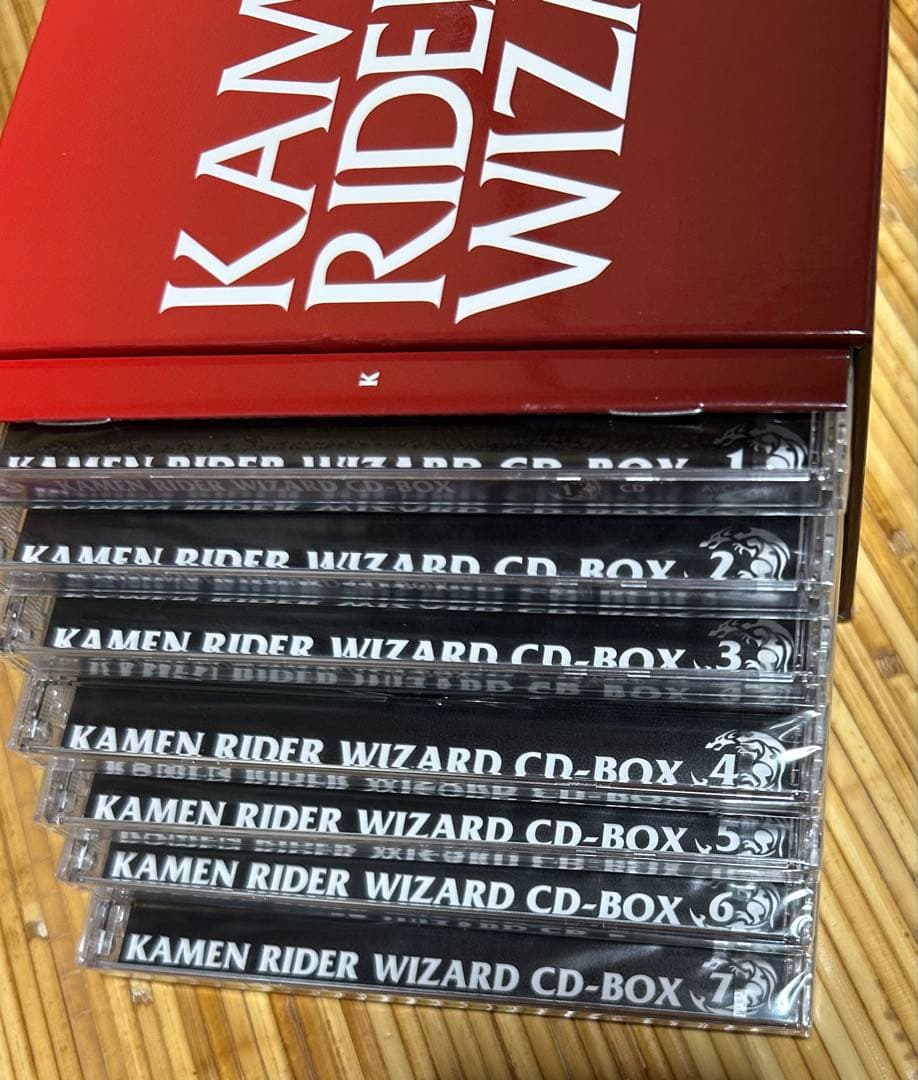 仮面ライダーウィザードCD BOX 特撮　限定 グッズ　ソフビ　当時　レア　廃盤