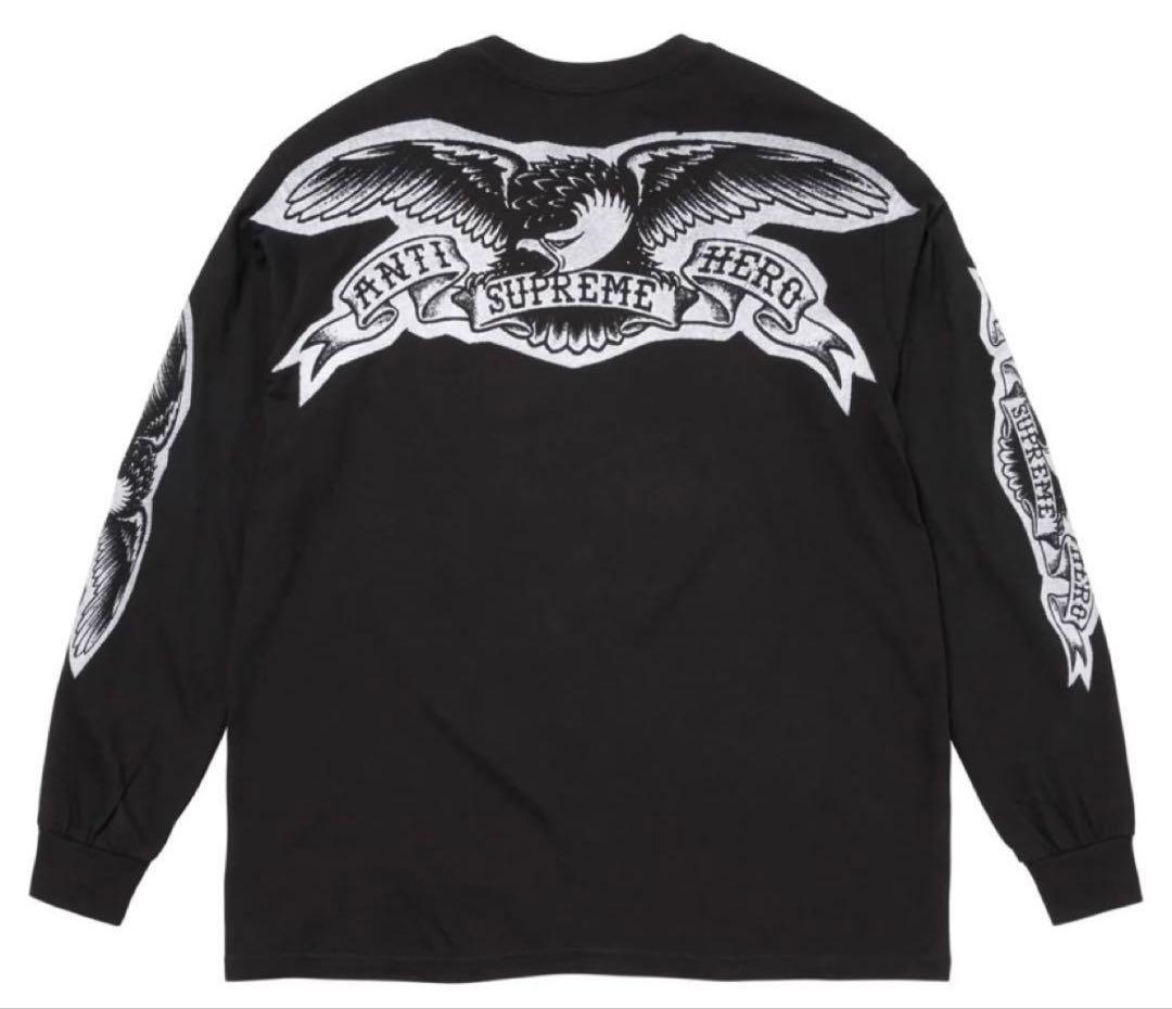 Supreme ANTIHERO Eagle ロングTee ロンt 新品