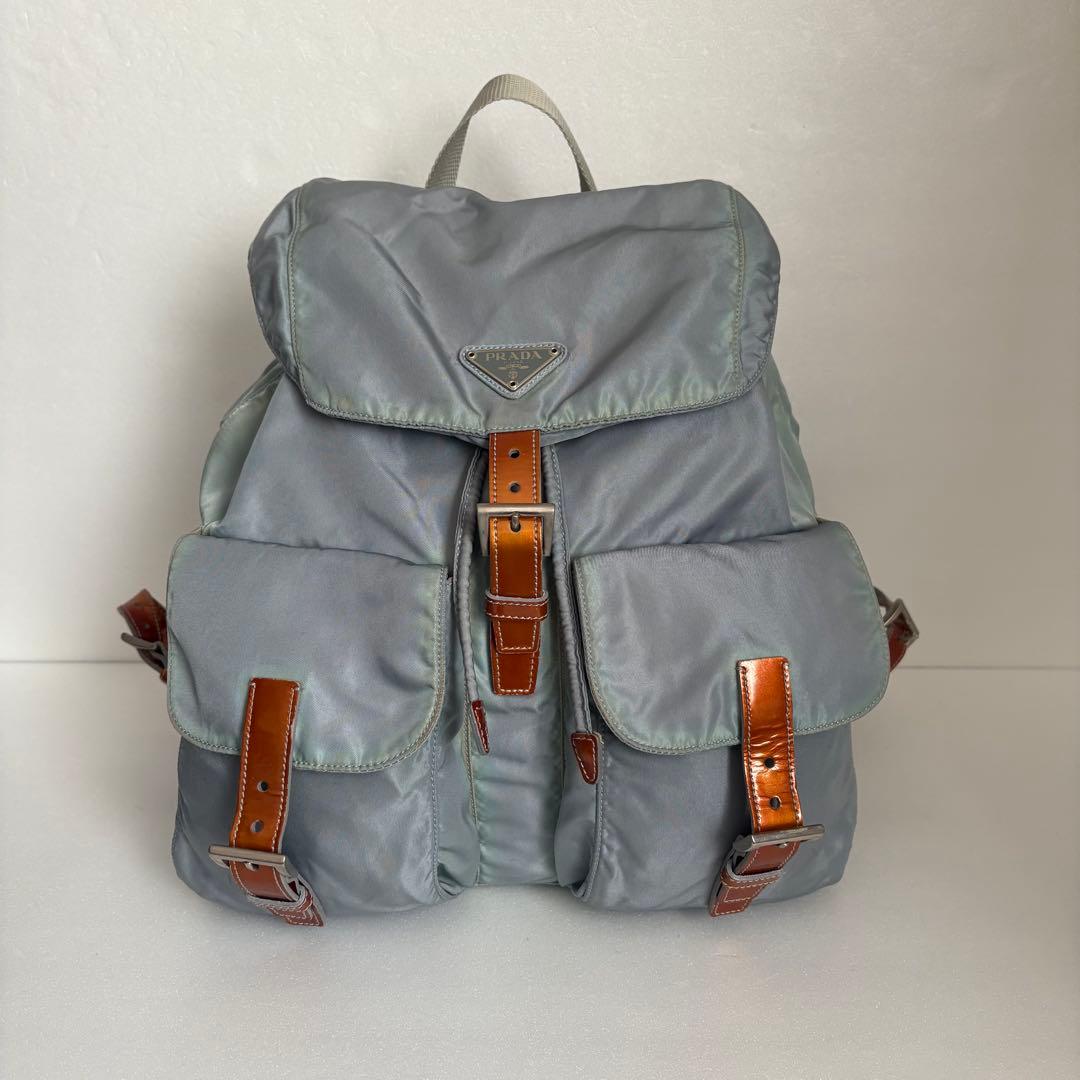 バッグ 2000s prada archive nylon ruck backpack