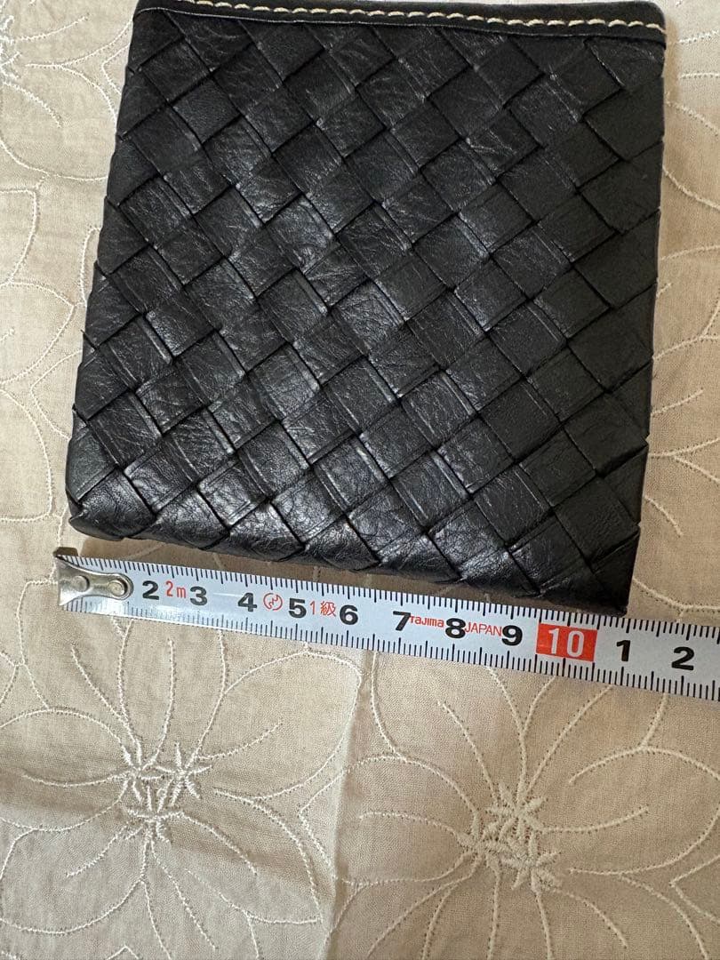 おサイフ お財布 本革 nosiroaloul 黒 ブラック 2つ折れ 新品