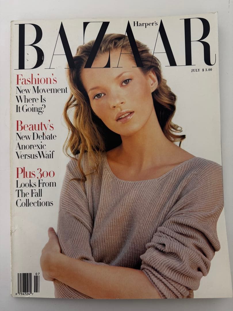 Harper's BAZAAR 1993年7月号 Kate Moss