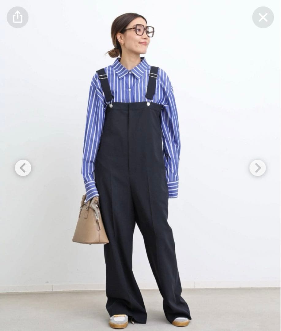 アパルトモン Dry Cloth Combinaison36ネイビー