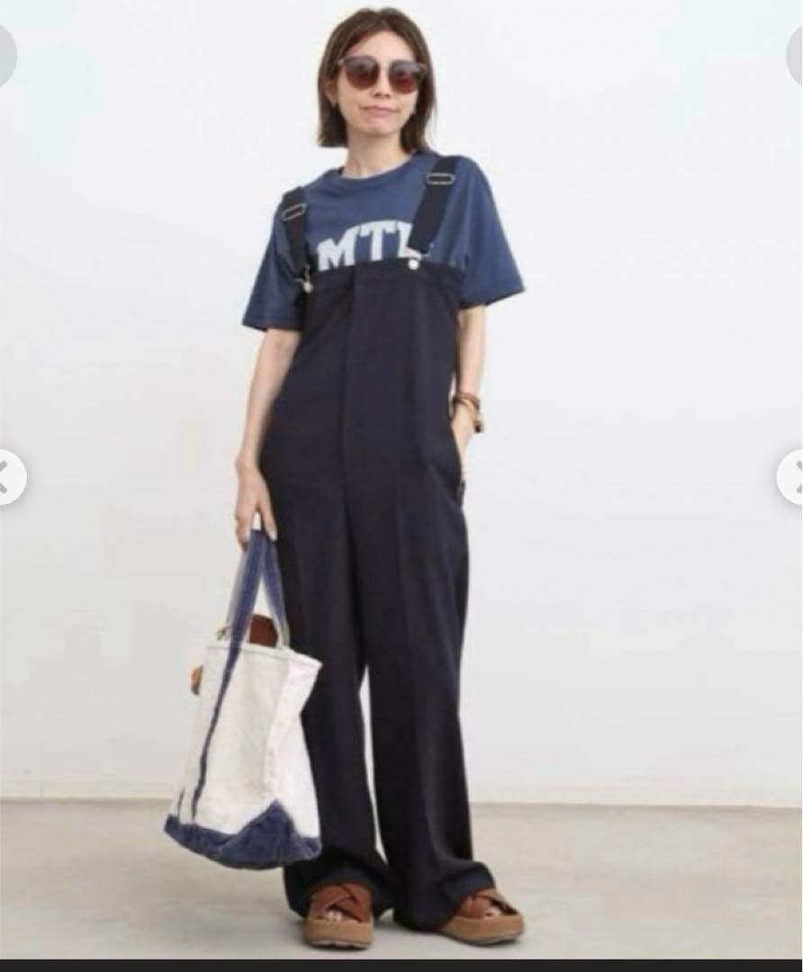 アパルトモン Dry Cloth Combinaison36ネイビー