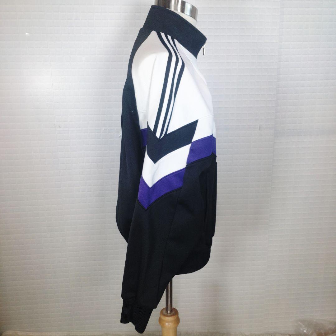 【アディダス】トラックジャケット　 XL トレフォイル 刺繍 レトロ5249