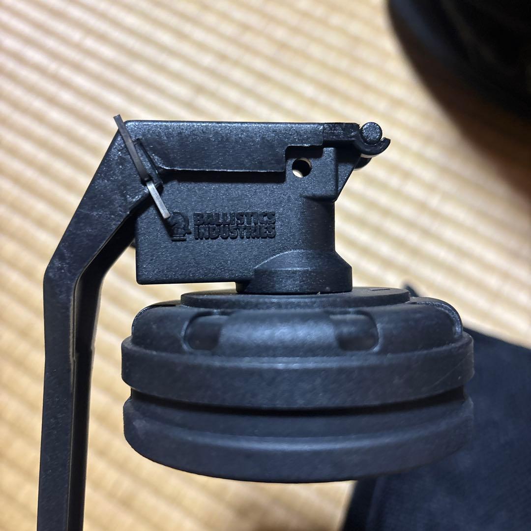 バリスティクスCB缶カバー６個セット マルチカムブラック　グレネードキャップ