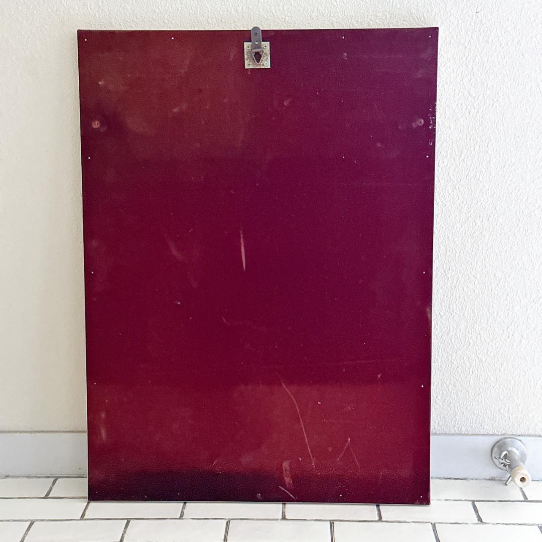 希少★資生堂 SHISEIDO 鏡 壁掛けミラー 昭和レトロ 花椿会 ノベルティ