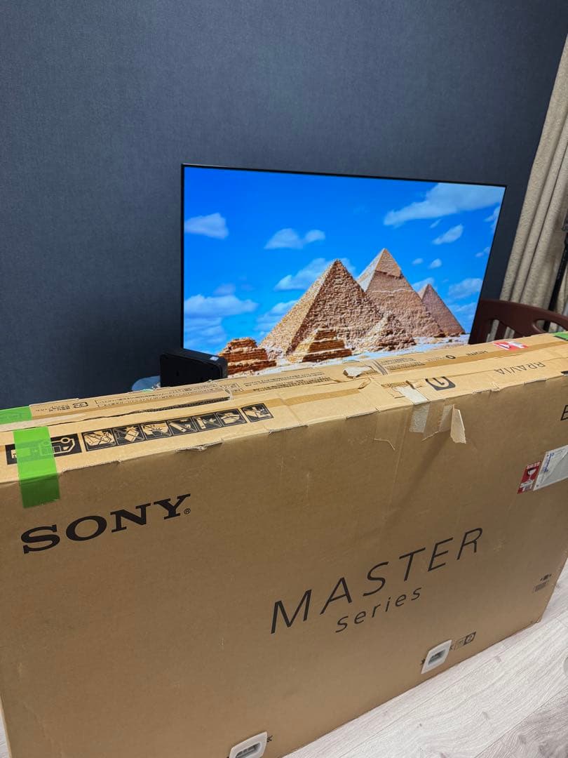 【保証期間内】SONY 4K有機ELテレビ KJ-55A9G（55インチ）