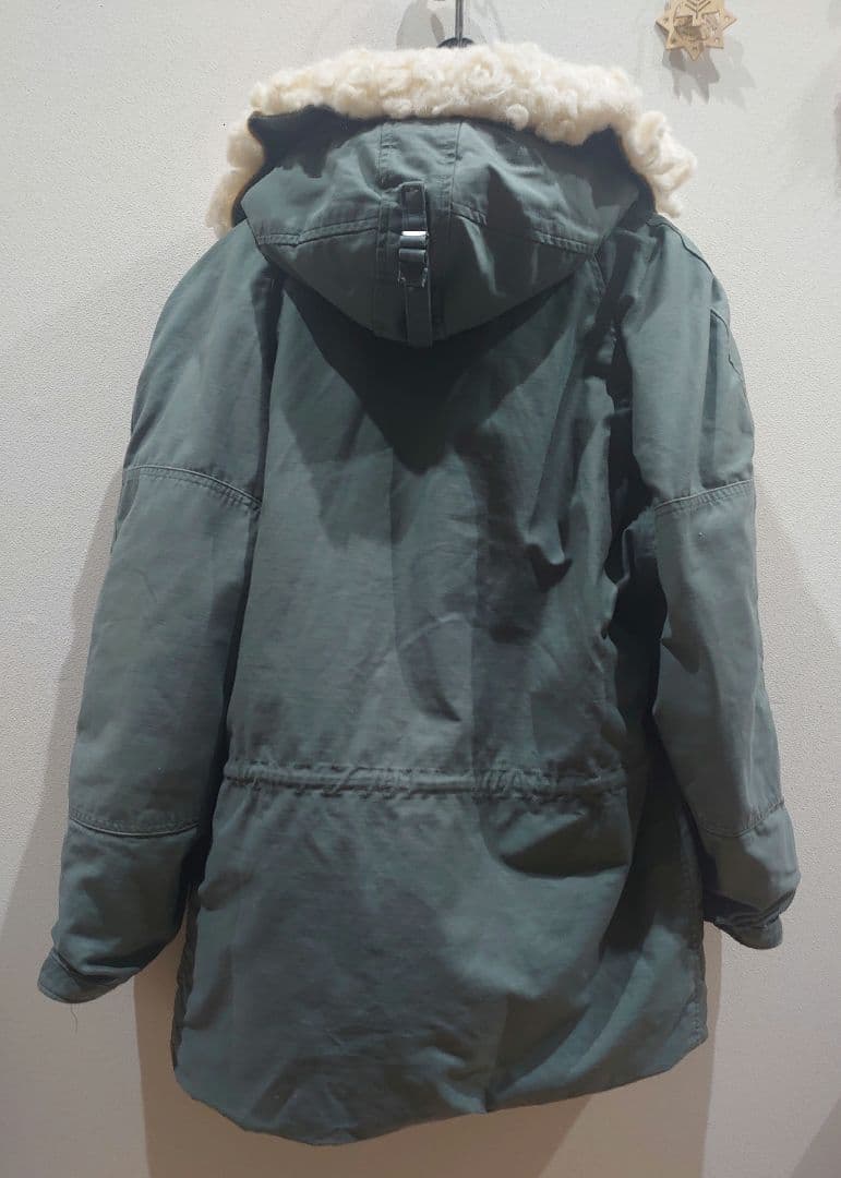 実物 米軍 軍物 N-3Bフライトジャケット USED
