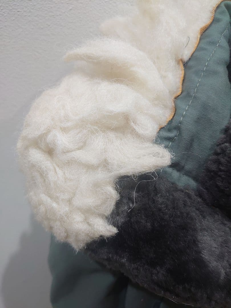 実物 米軍 軍物 N-3Bフライトジャケット USED