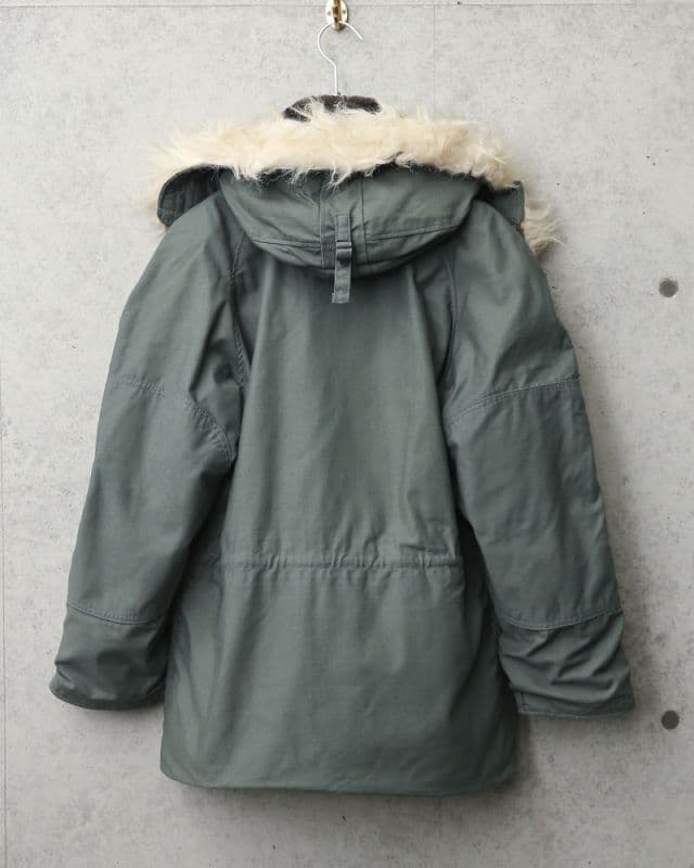 実物 米軍 軍物 N-3Bフライトジャケット USED