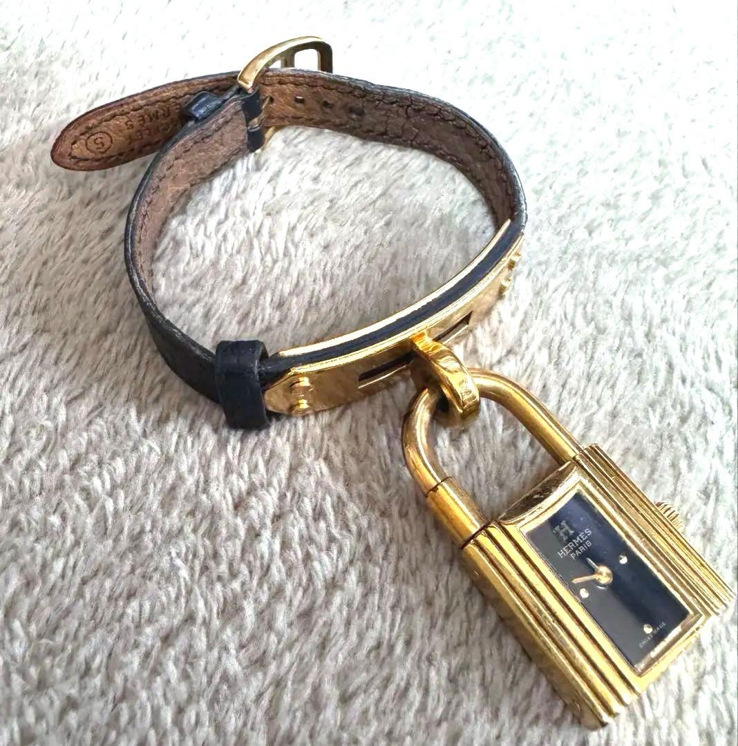【正月割】HERMES エルメス ケリーウォッチ　ブラック 時計