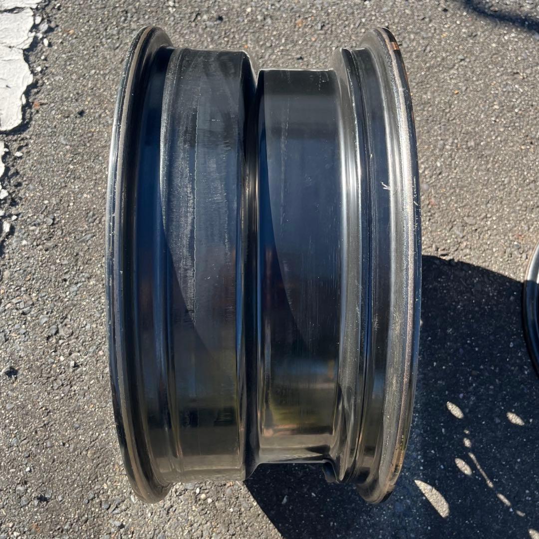 【引取り限定】FJクルーザー純正鉄チン ホイール4 本セット