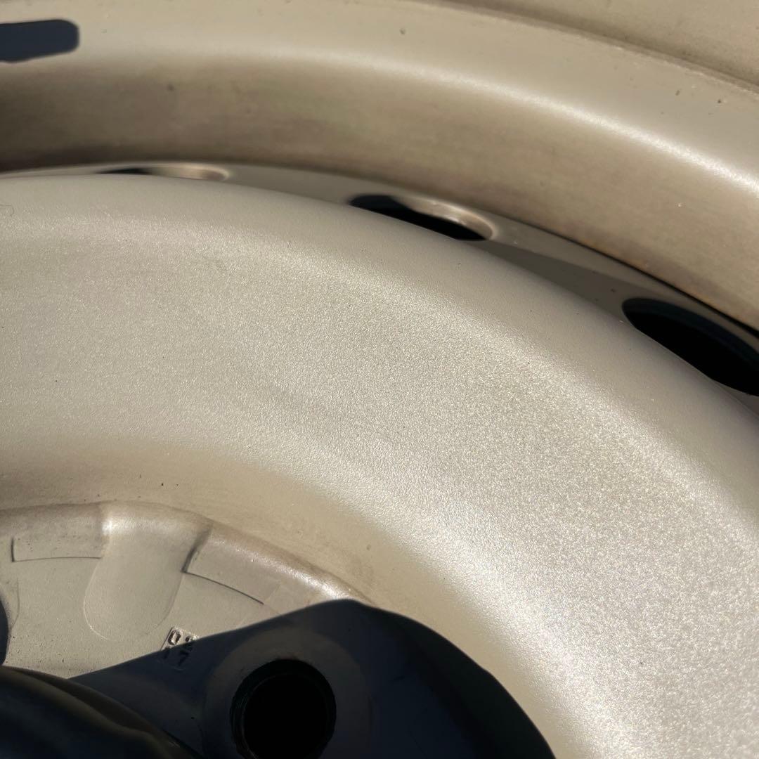 【引取り限定】FJクルーザー純正鉄チン ホイール4 本セット