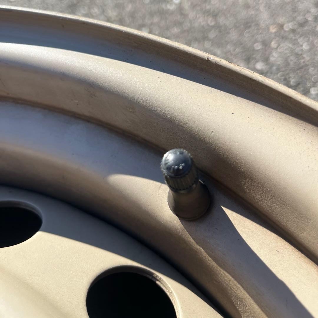 【引取り限定】FJクルーザー純正鉄チン ホイール4 本セット