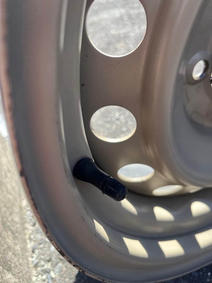 【引取り限定】FJクルーザー純正鉄チン ホイール4 本セット