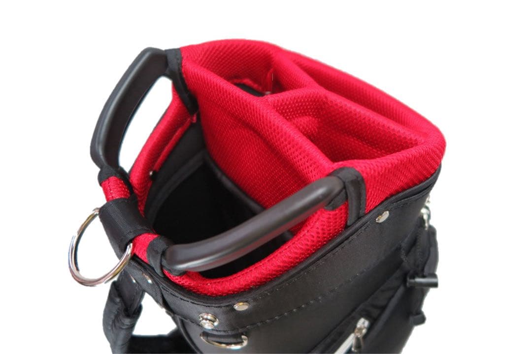 【MULTILINK】キャスター付きキャディバッグ（ブラック）