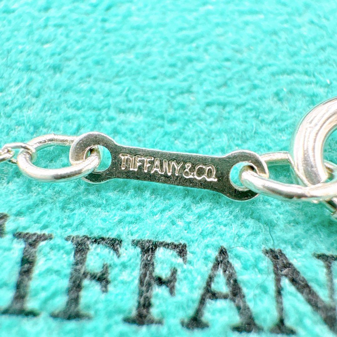 美品 オールドティファニー ビーン ラージ ネックレス シルバー925