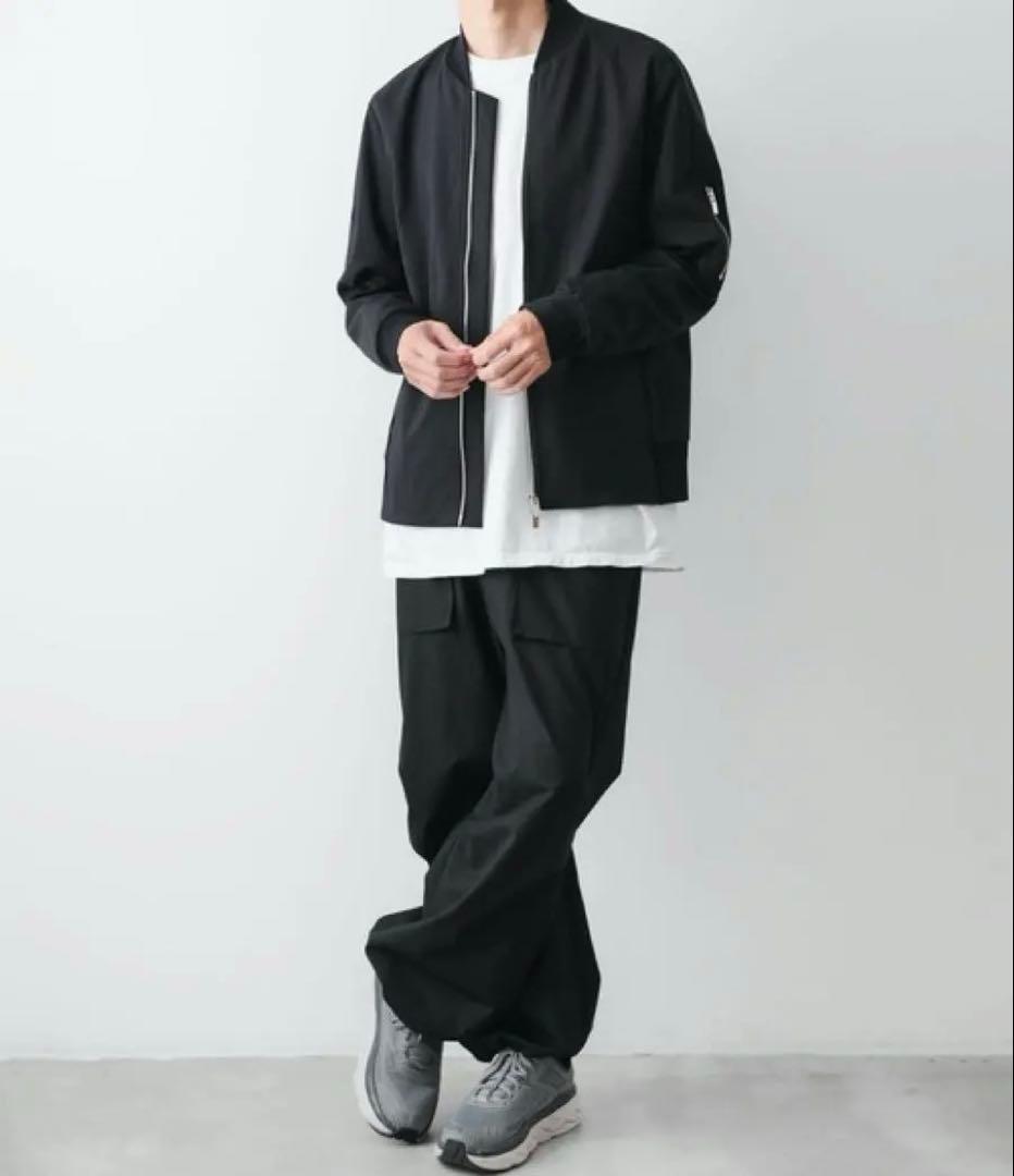 22AW ATTACHMENT ストレッチ ダブルクロス MA-1 サイズ3