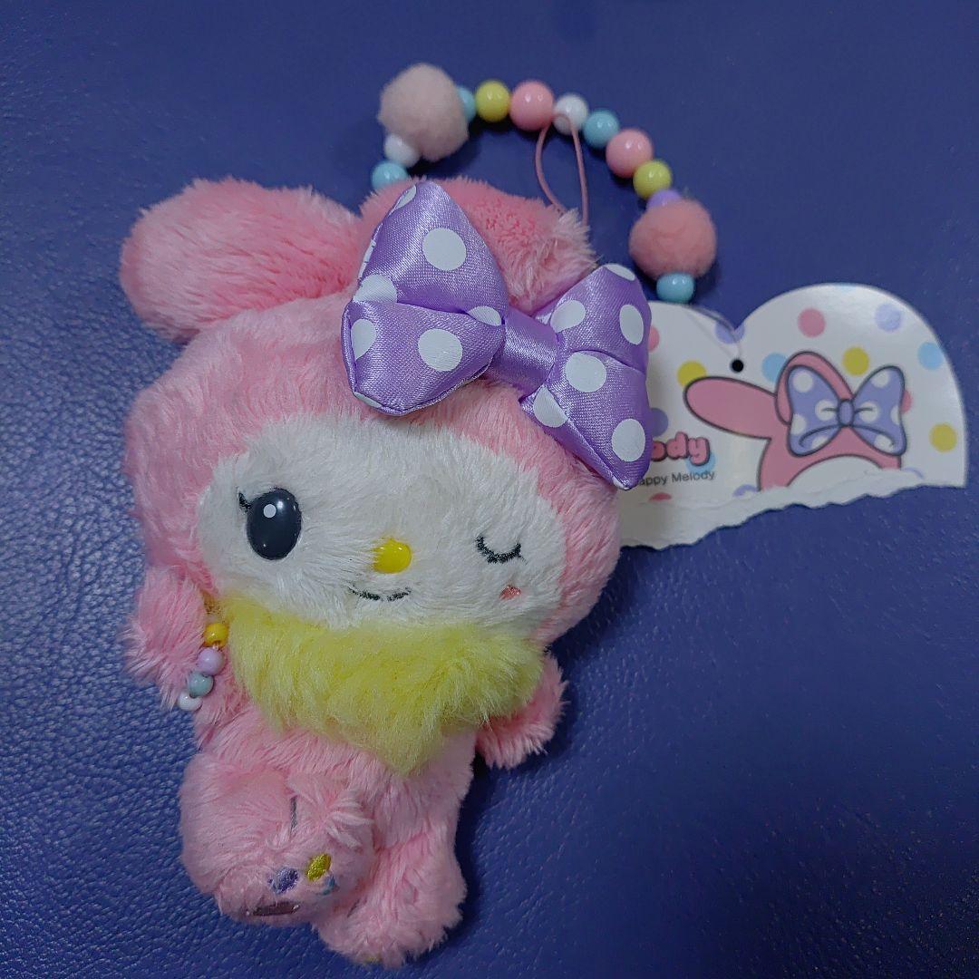 サンリオ　デカマスコット　ポプメロ　マイメロディー　ぬいぐるみ　５０周年