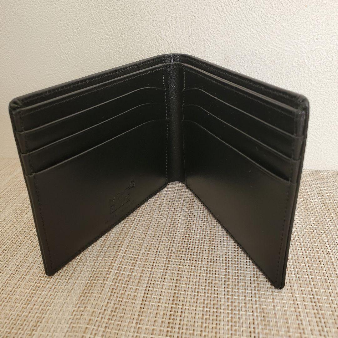 【新品未使用】MONTBLANC 二つ折り財布(ウォレット) ブラック