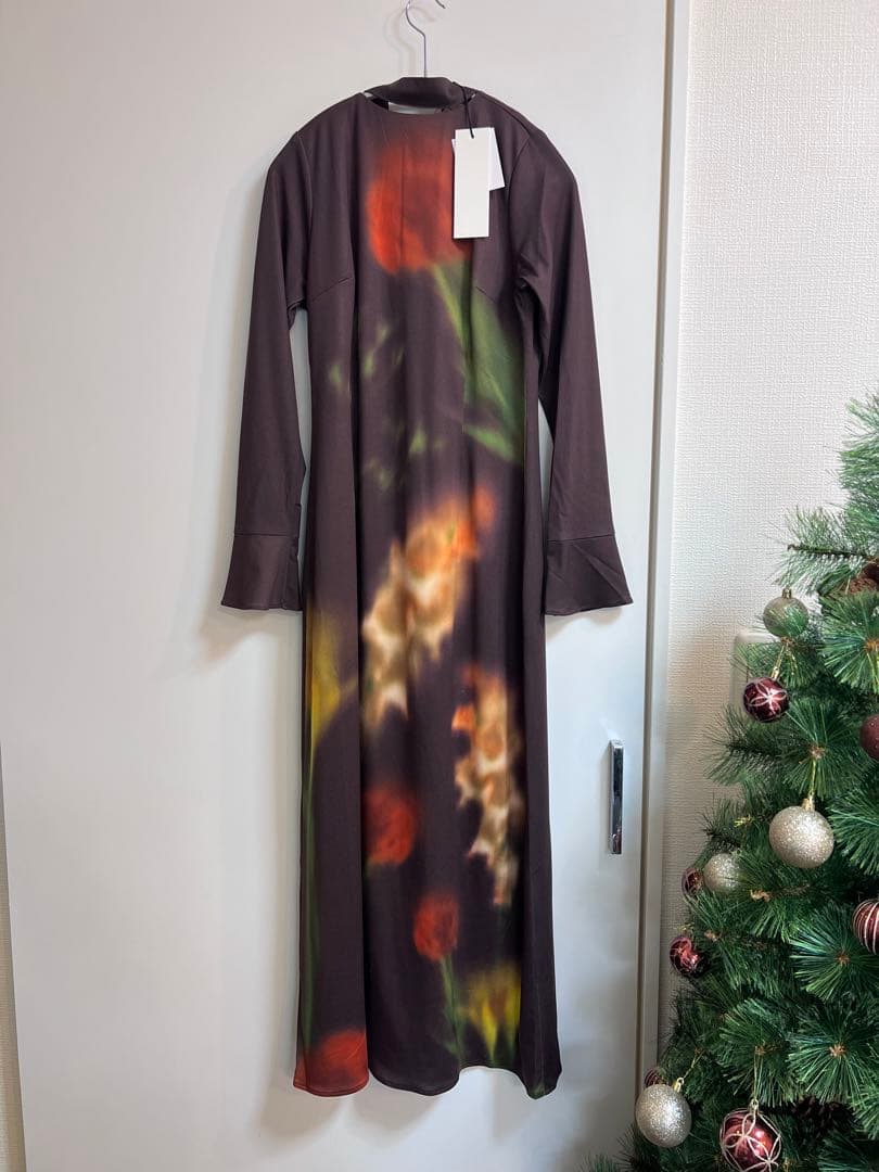 【完売品】　KnuthMarf blurryfloweronepiece XS