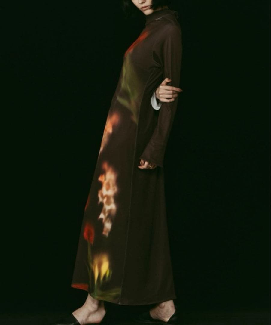 【完売品】　KnuthMarf blurryfloweronepiece XS