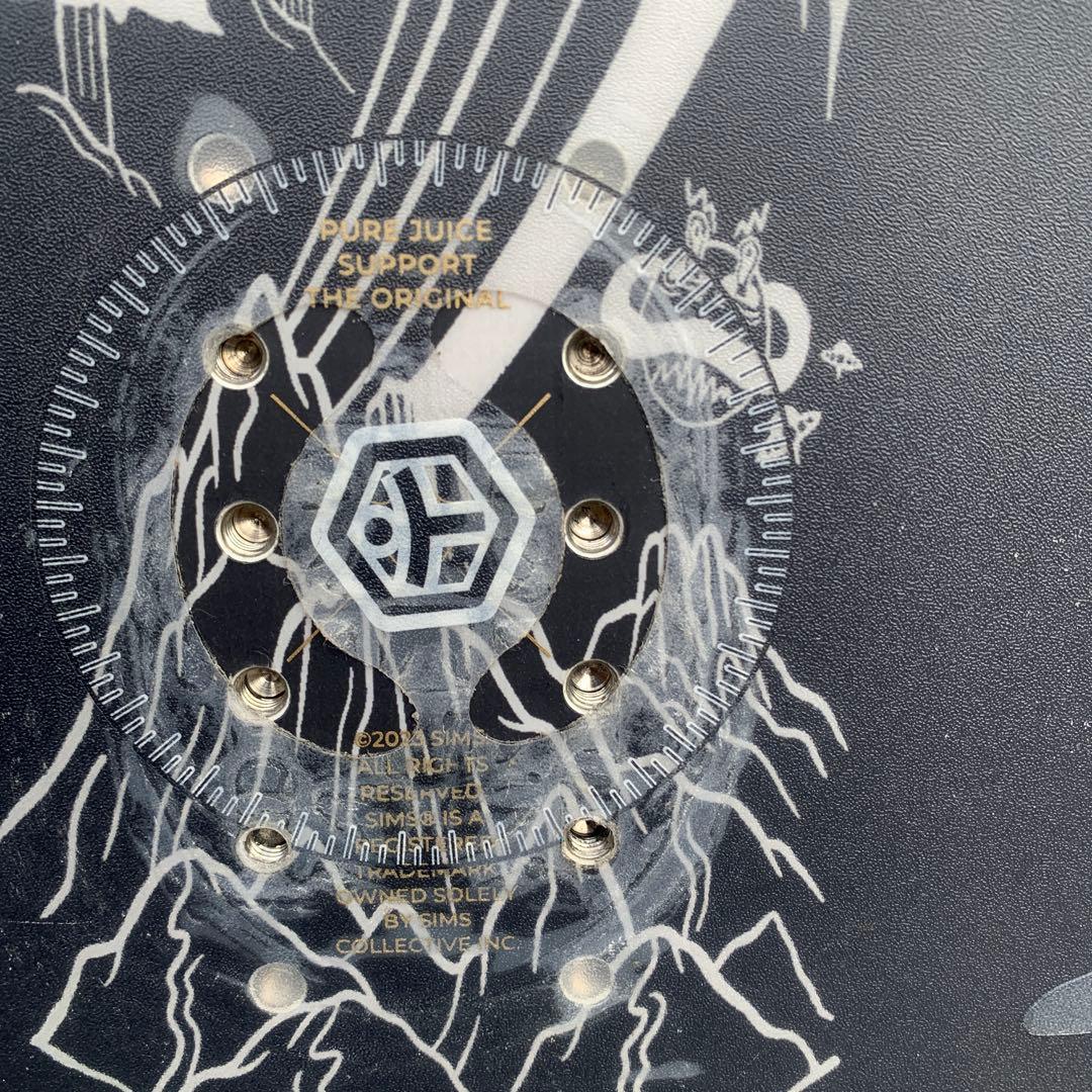 スノーボード SIMS * THE DAY Camber BLACK 23-24 154cm