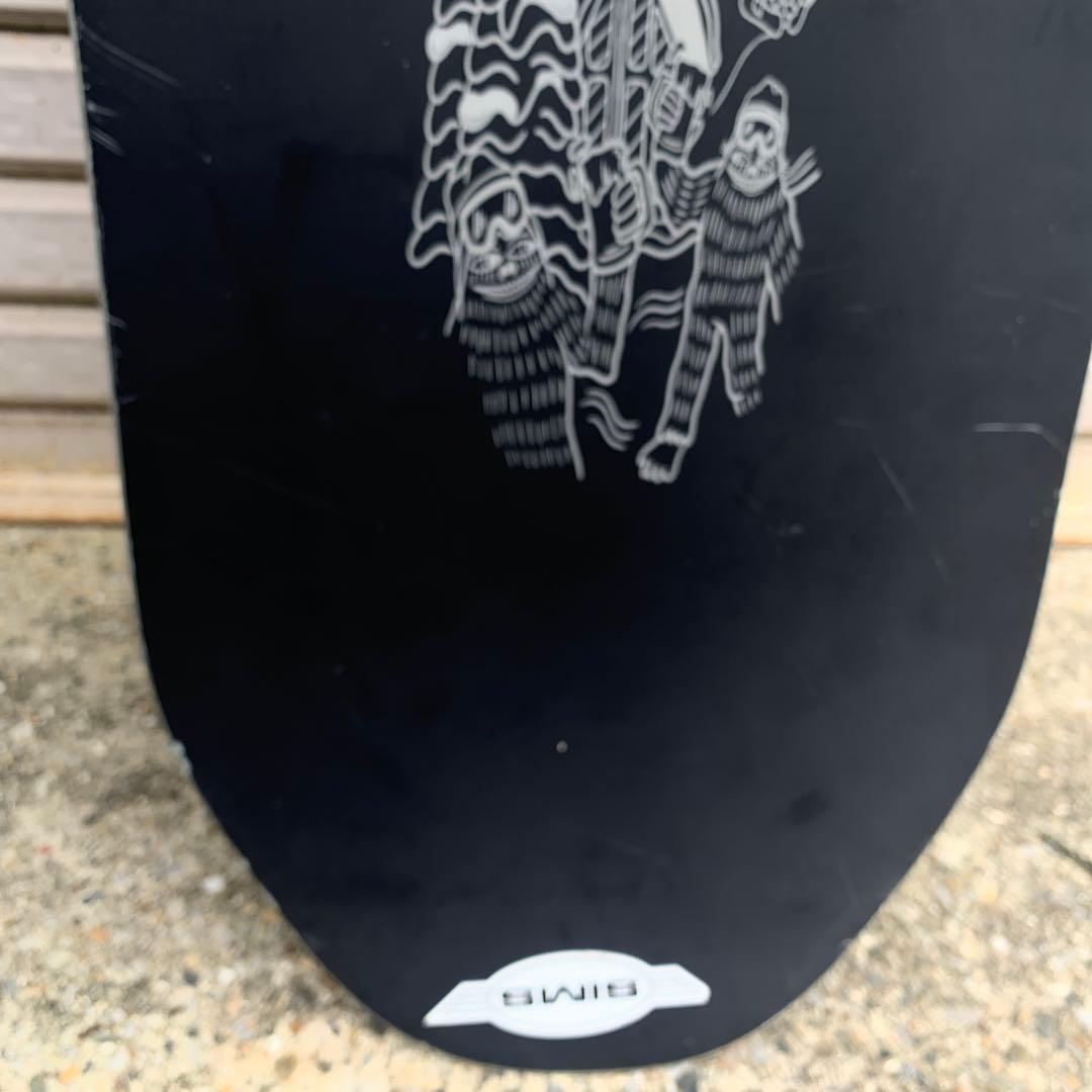 スノーボード SIMS * THE DAY Camber BLACK 23-24 154cm