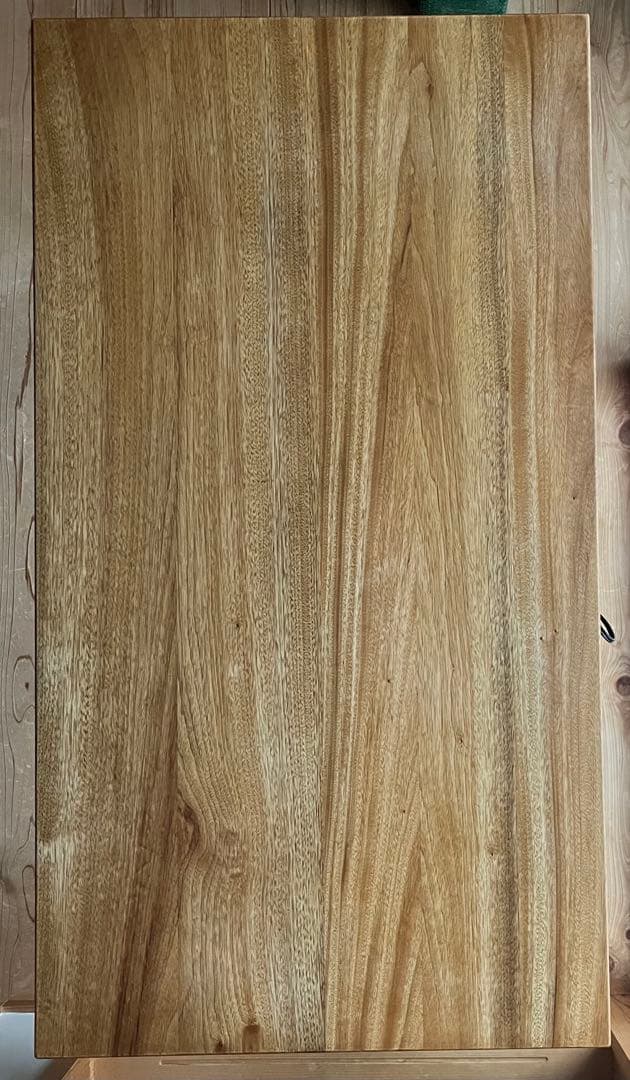 楠 天然無垢 デスク リボス社塗装 学習机 橋詰家具製 ラスク 110cm