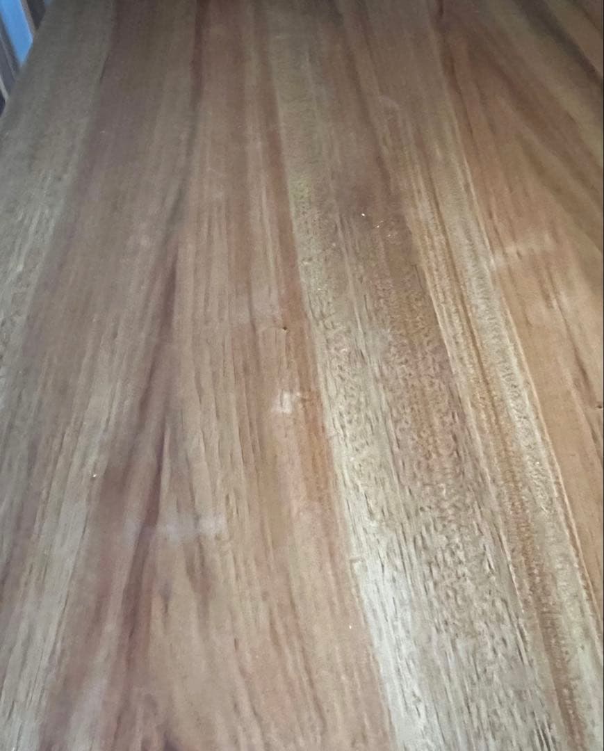 楠 天然無垢 デスク リボス社塗装 学習机 橋詰家具製 ラスク 110cm