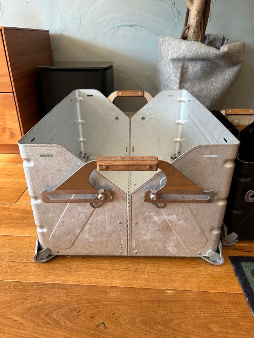 スノーピークシェルフコンテナ2個セット