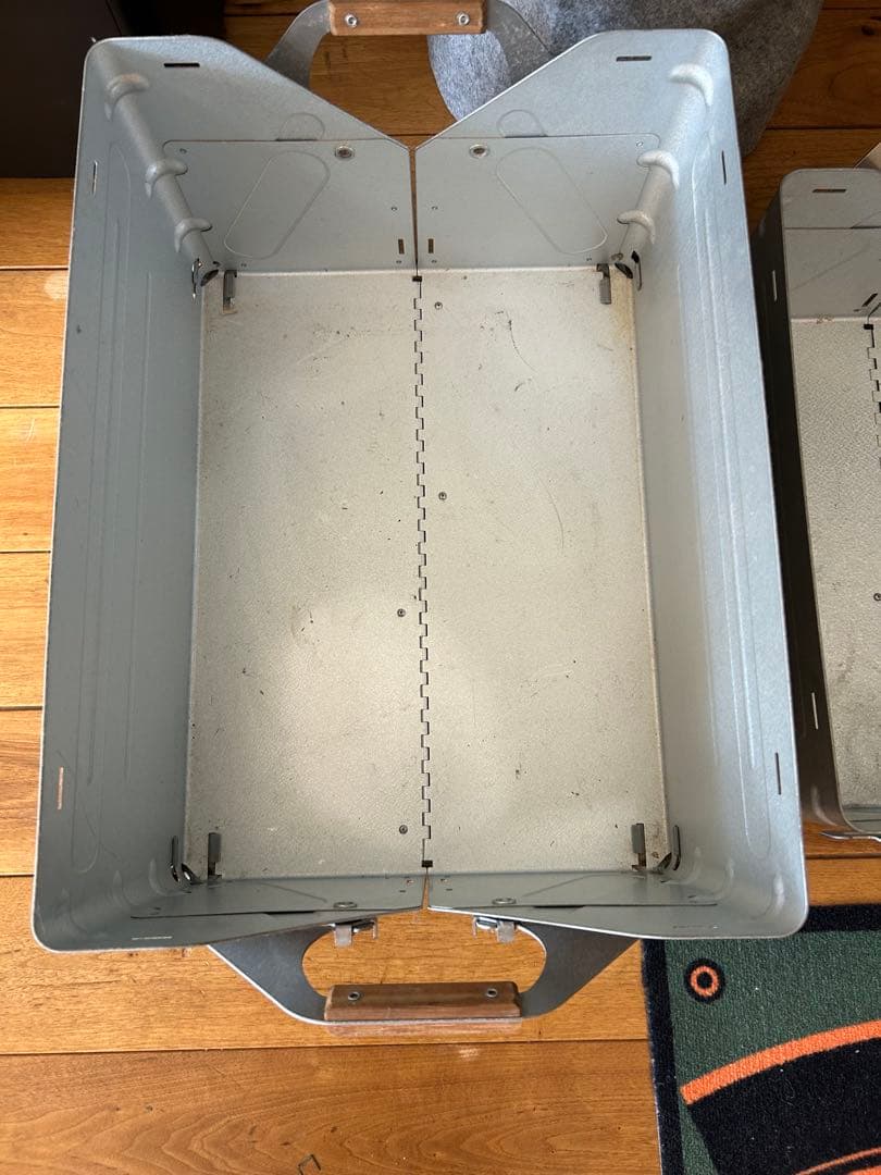 スノーピークシェルフコンテナ2個セット