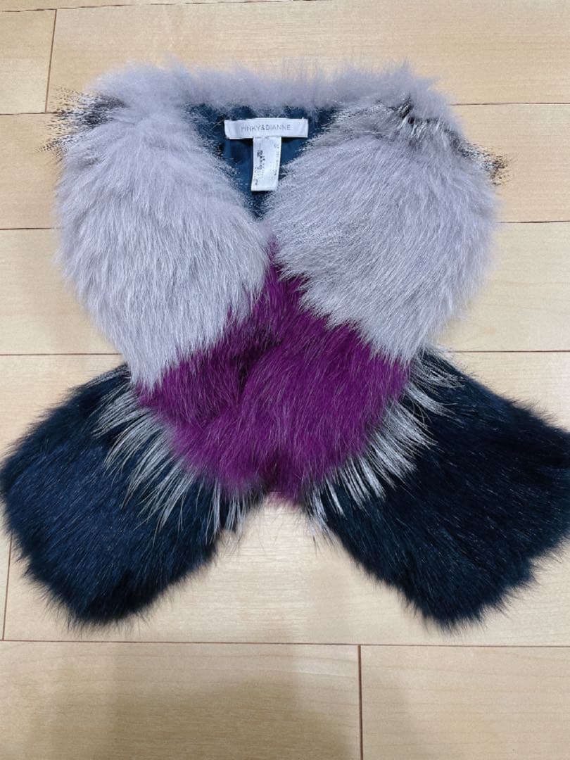 PINKY & DIANNE フォックスファー マフラー ティペット