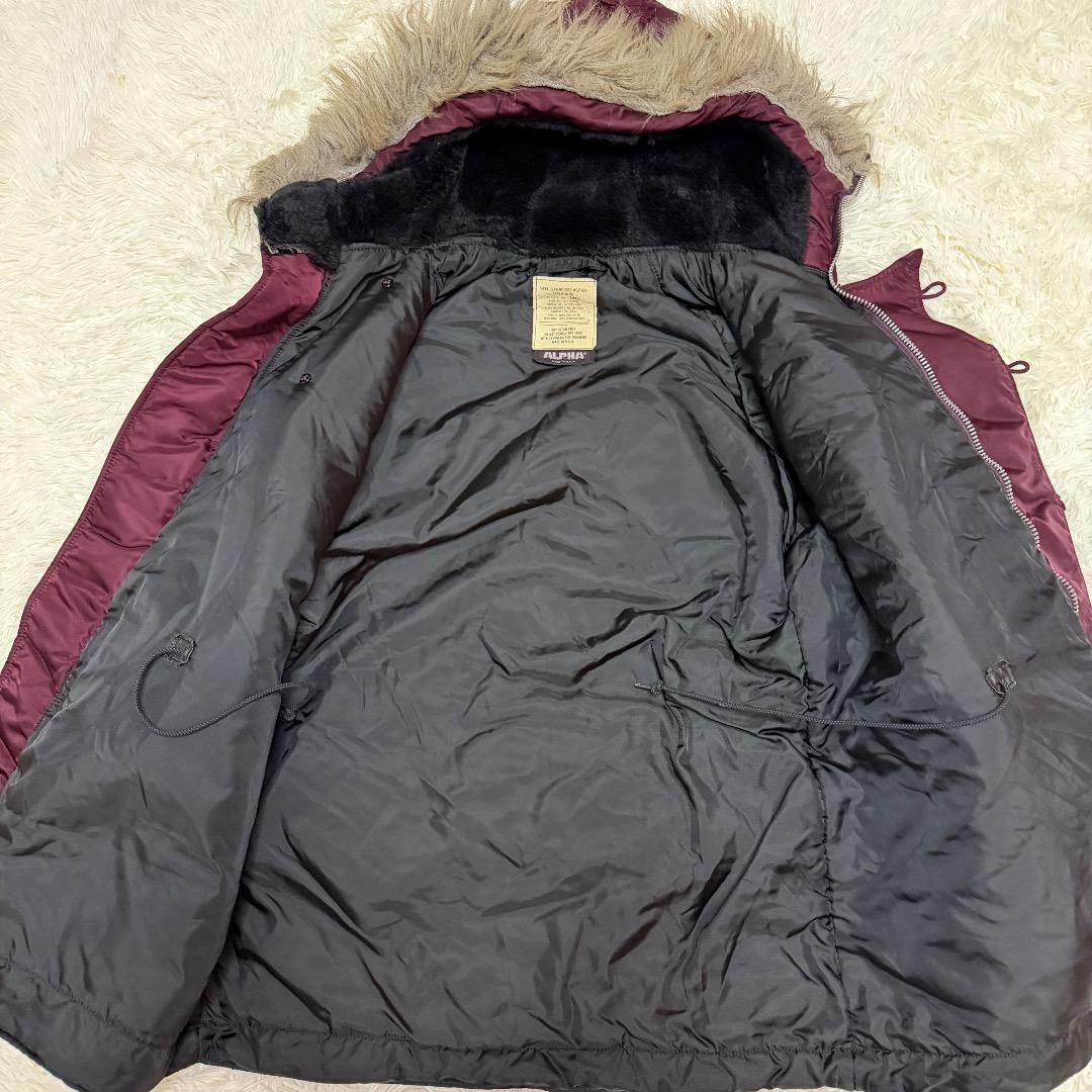 80sアルファALPHA N-3B USA製 フライトジャケット