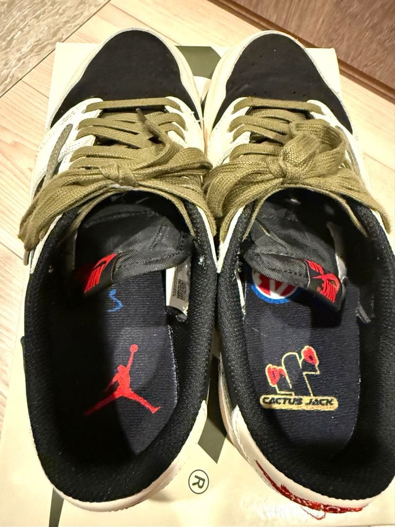最終値下げ TRAVIS SCOTT AIRJORDAN 1 LOW Olive