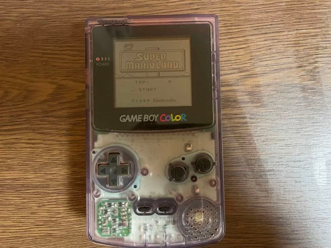 Nintendo ゲームボーイカラー クリアパープル