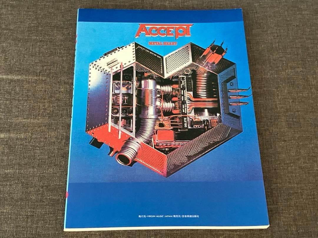 バンドスコア　アクセプト＝メタル・ハート　ACCEPT　L HEART