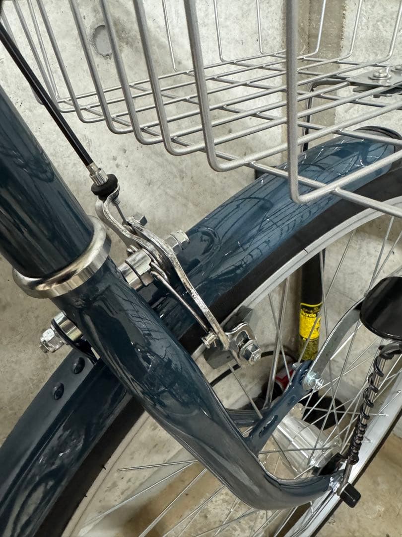 VAIS シティサイクル ダークブルー　新品未使用　屋根保管　27インチ