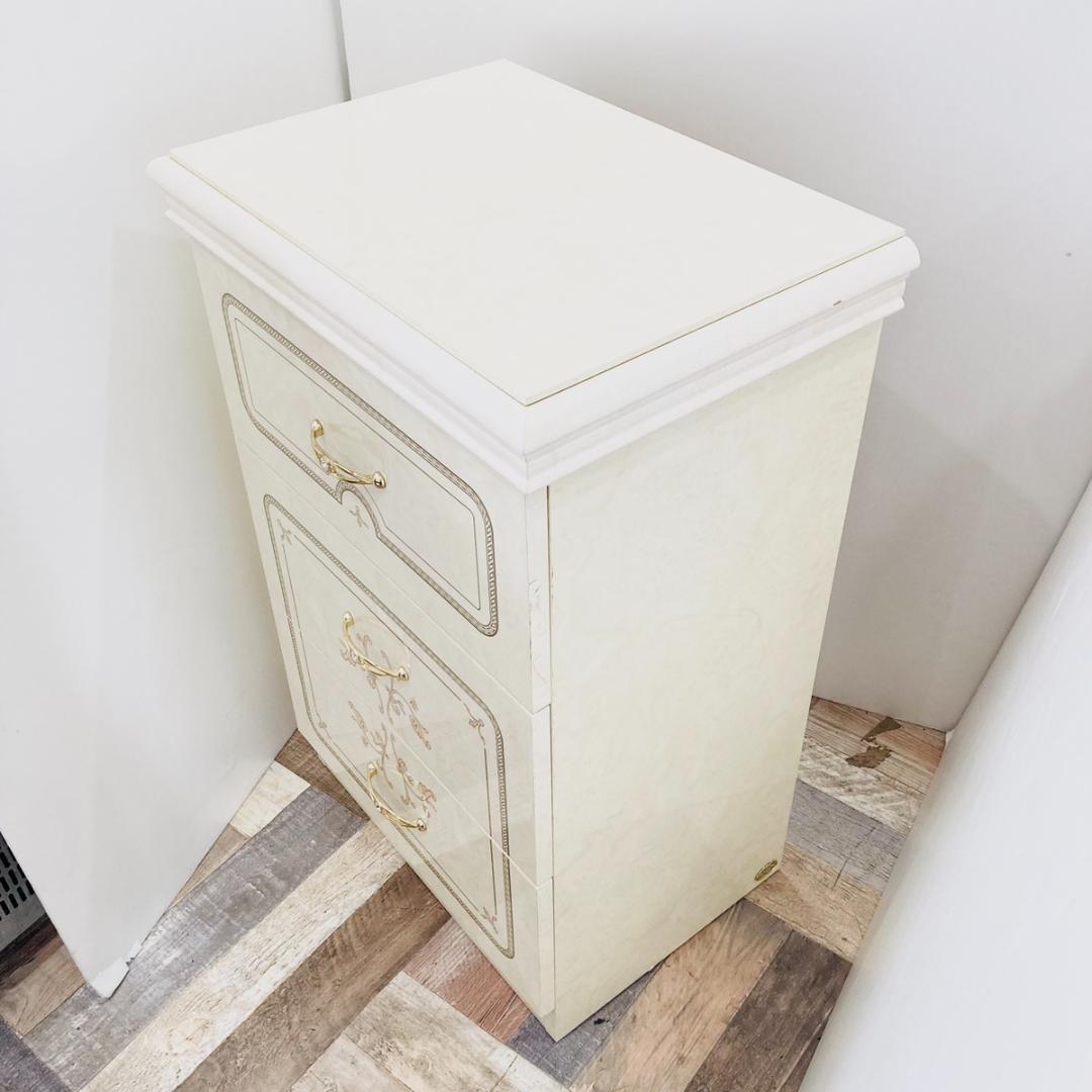 Saltarelli サルタレッリ Mobili フローレンス3段ナイトチェスト