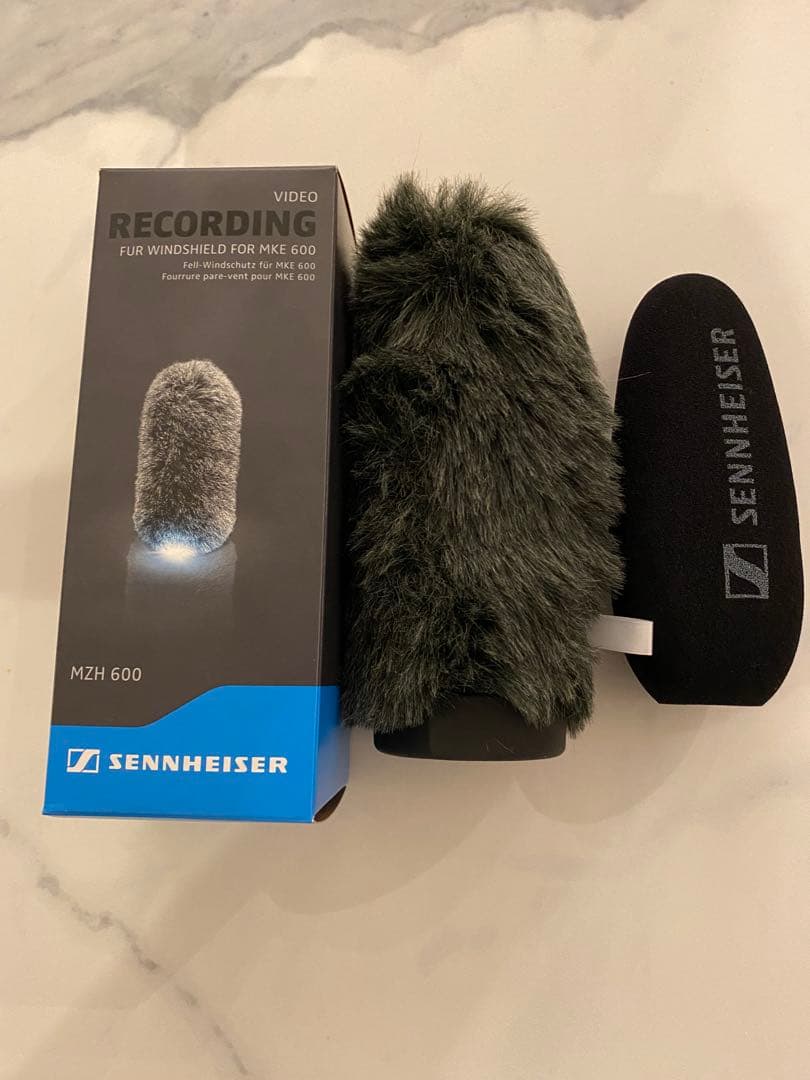 Sennheiser MKE 600 マイクセット + ウィンドシールド