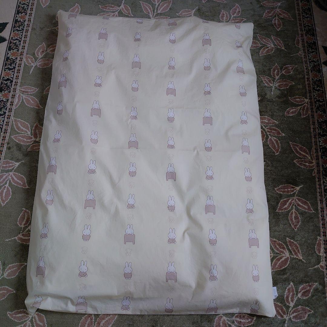 美品　ベビー布団　7点セット　羽毛布団　ミッフィー　日本製