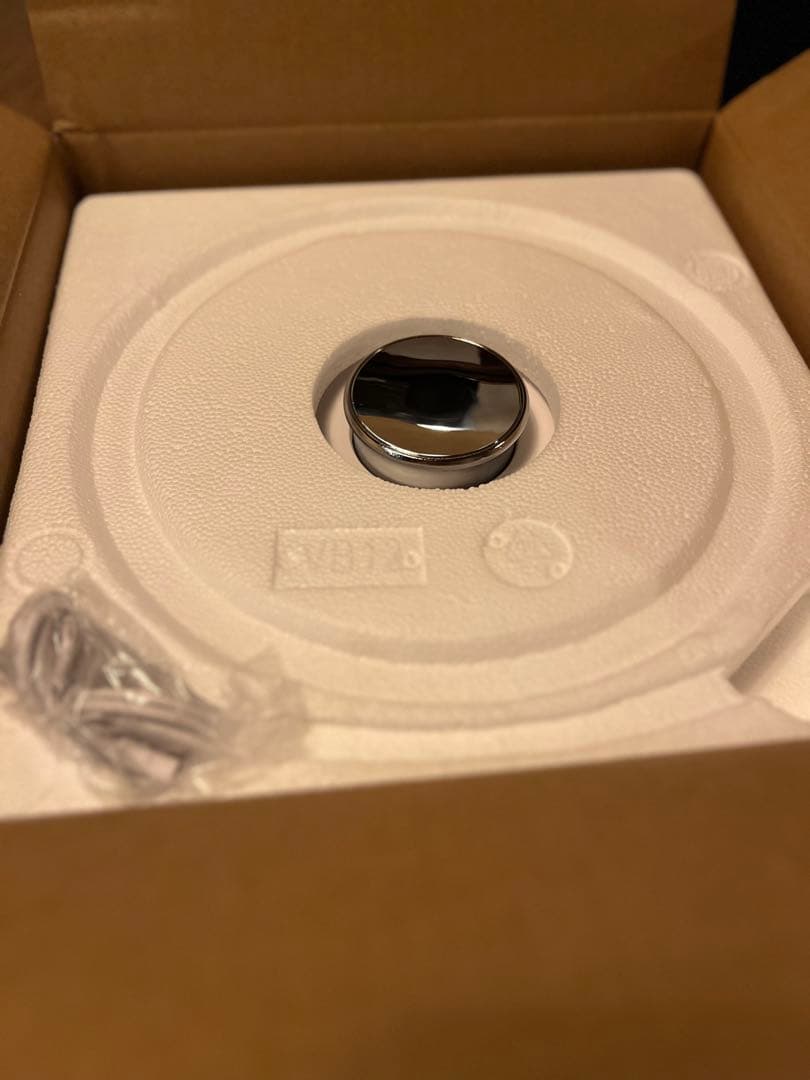 OOBLE 真空保存容器 ホワイト ステンレス【故障あり ジャンク品】