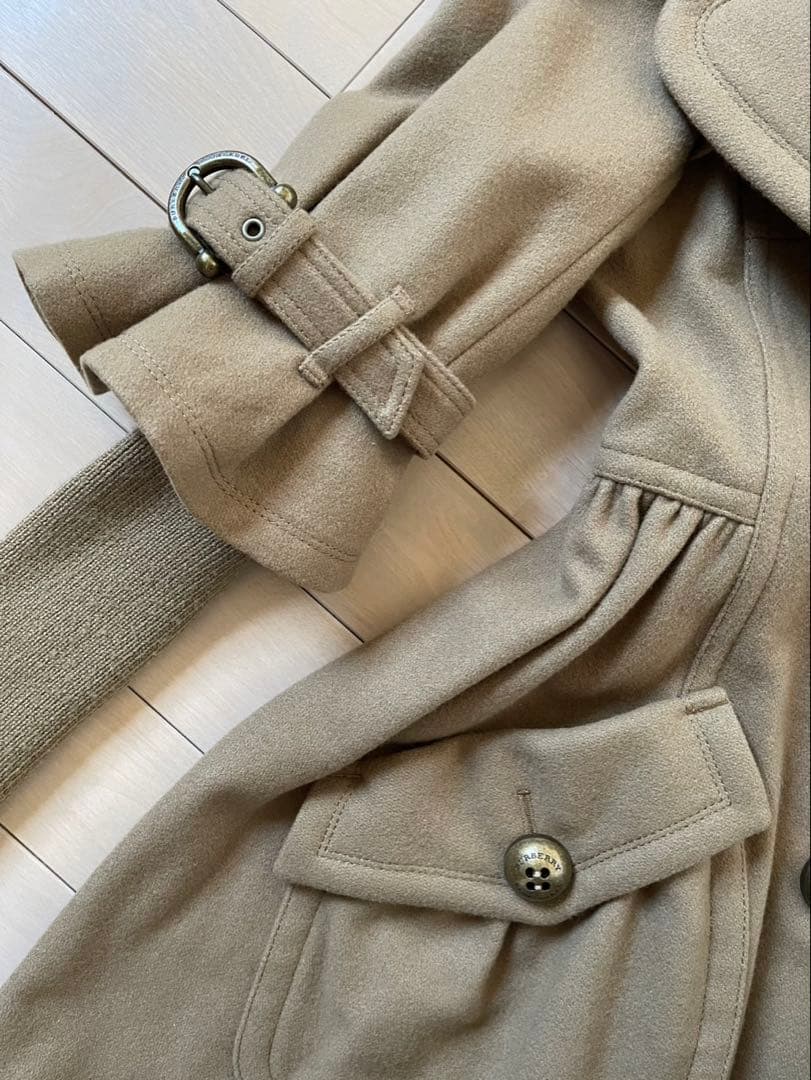 美品 BURBERRY BLUE LABEL バーバリー コート