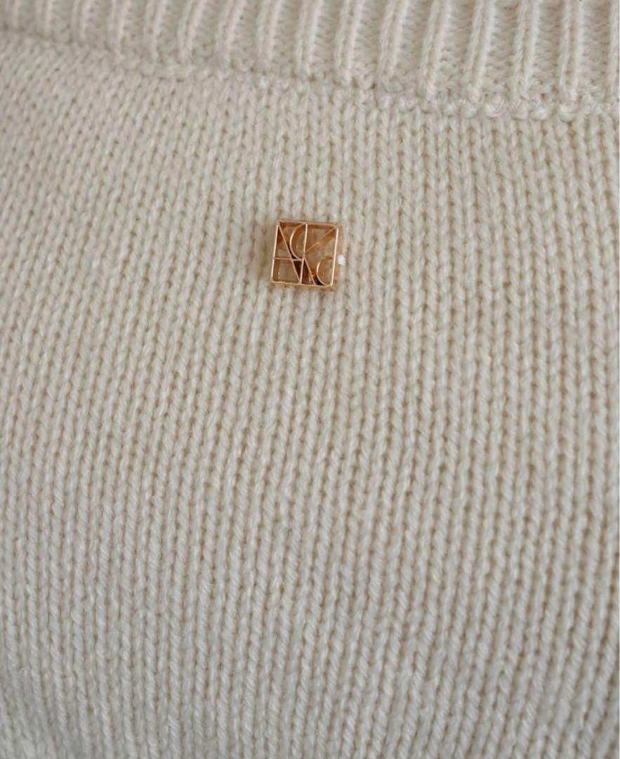 【美品】Acka. lace layered knit swimwear