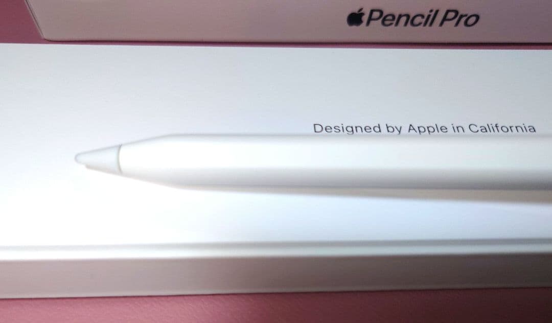 Apple Pencil Pro 【2026年1月購入】アップルペンシル 純正品