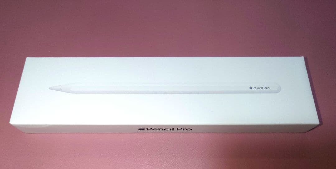 Apple Pencil Pro 【2026年1月購入】アップルペンシル 純正品