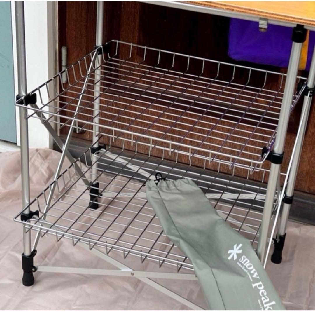 レア　廃盤品　peak フィールド　キッチン　テーブル　ガビングフレーム