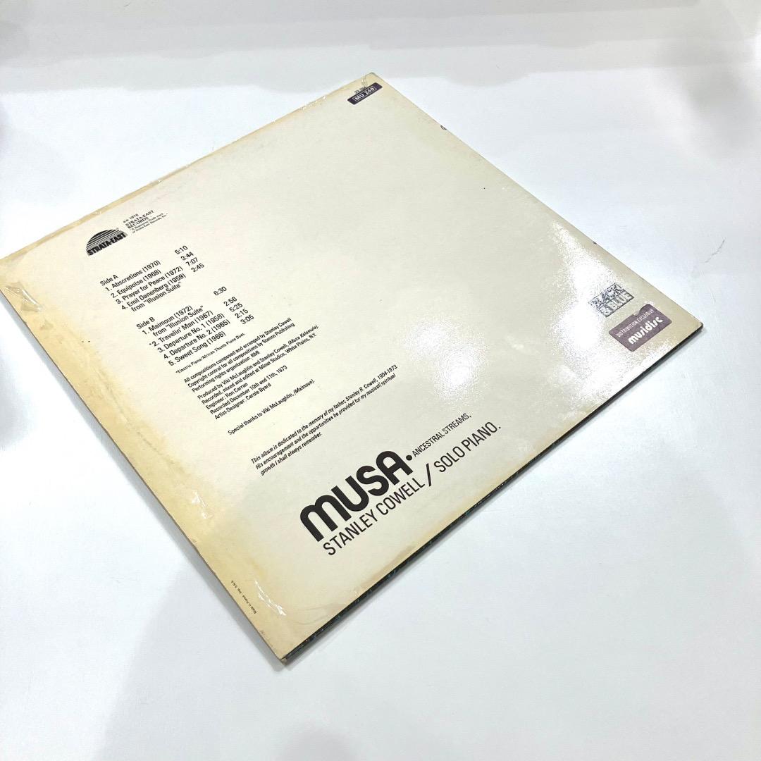 LP STANLEY COWELL Musa　STRATA EAST ジャズ