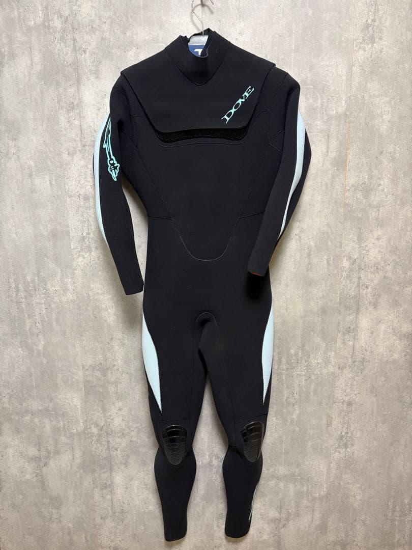 DOVE セミドライ ウェットスーツ ブラック　XL相当